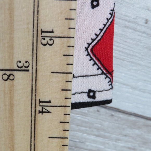 Ella Samani* Women's 3/4 Sleeve Boat Neck Curved Hem BOHO Design Blouse~ Size XL - Picture 9 of 10